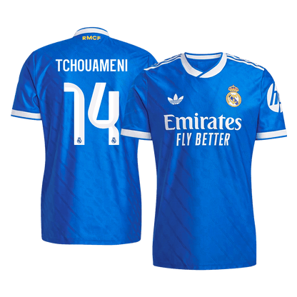 Camiseta Auténtica Tchouameni #14 Real Madrid 2025/26 Tercera Equipación - Versión Jugador