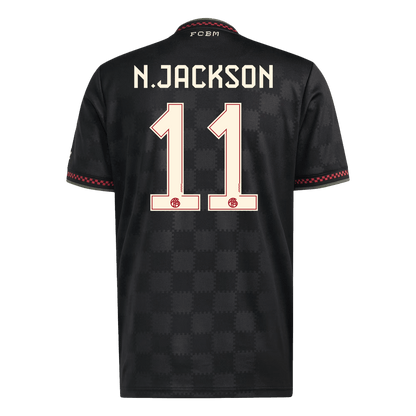 Camiseta N. Jackson #11 Bayern Munich 2025/26 Tercera Equipación - Versión Hincha - Vista 2
