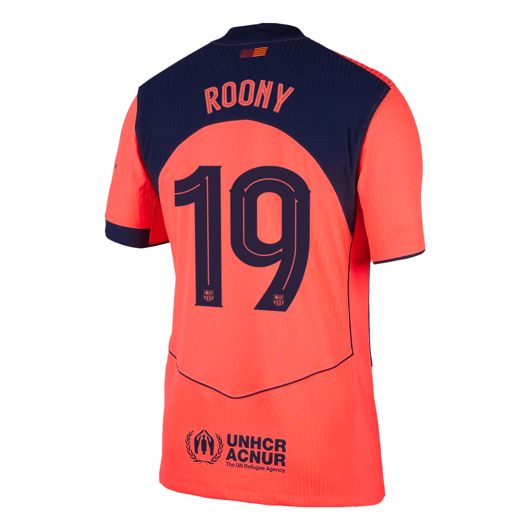 UCL Camiseta Auténtica Roony #19 Barcelona 2025/26 Tercera Equipación - Versión Jugador - imagen 12