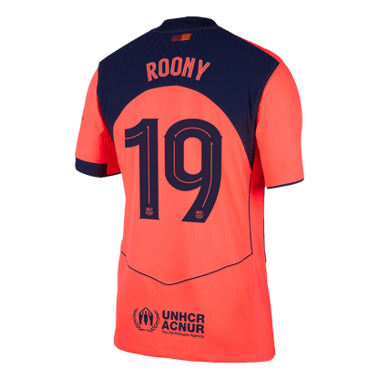 UCL Camiseta Auténtica Roony #19 Barcelona 2025/26 Tercera Equipación - Versión Jugador - imagen 12