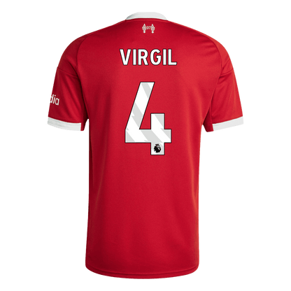 Camiseta Virgil #4 Liverpool 2025/26 Primera Equipación - Versión Hincha - Vista 4