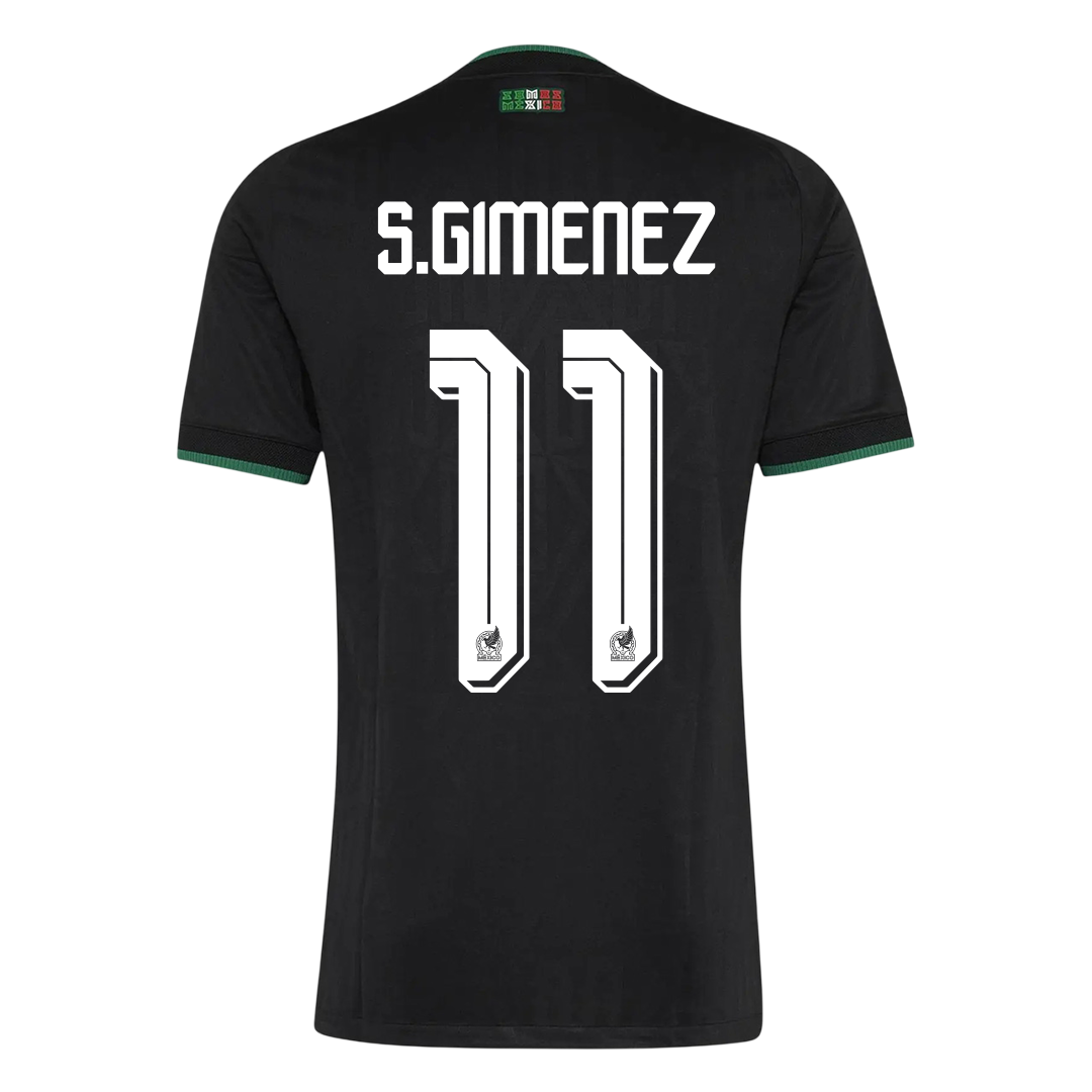 Camiseta Auténtica S. Giménez #11 México 2026 Tercera Equipación Copa del Mundo - Versión Jugador - Vista 2