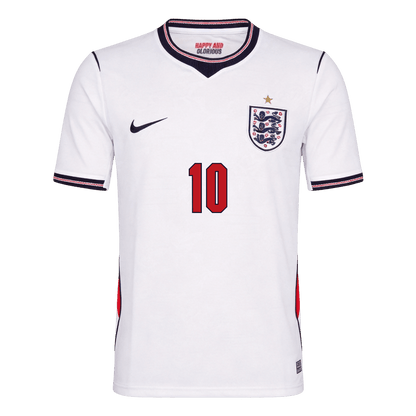 Camiseta Bellingham #10 Inglaterra 2026 Primera Equipación Copa del Mundo - Versión Hincha
