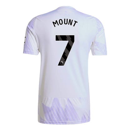 Camiseta Mount #7 Manchester United 2025/26 Segunda Equipación - Versión Hincha - Vista 9