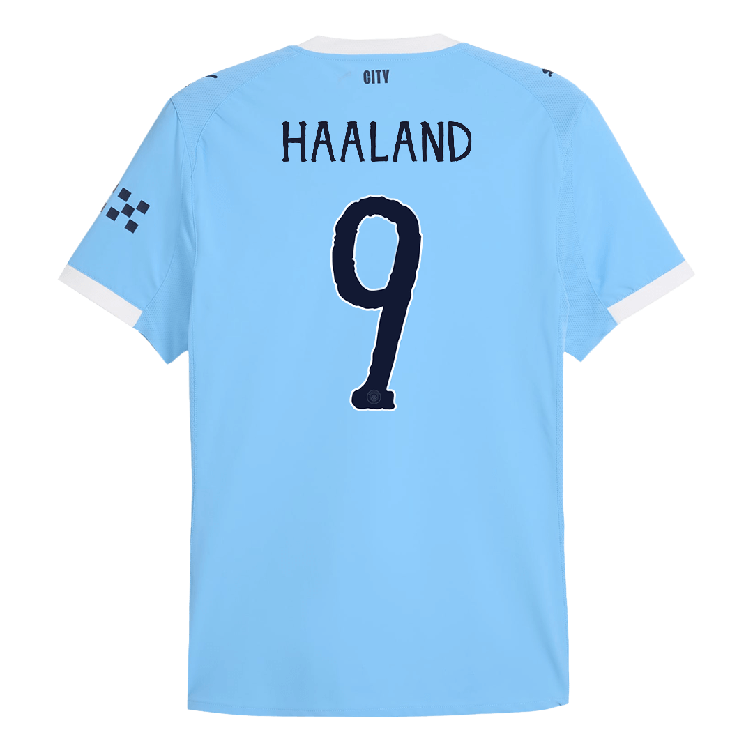Camiseta Haaland #9 Manchester City 2025/26 Copa Mundial de Clubes Primera Equipación Hombre - Versión Jugador - imagen 13